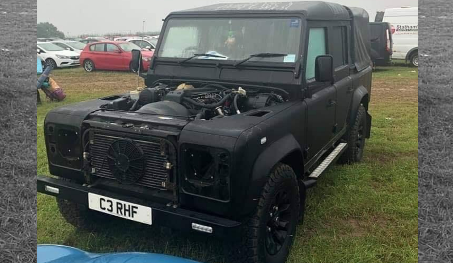 Cars stripped in Creamfields festival parking