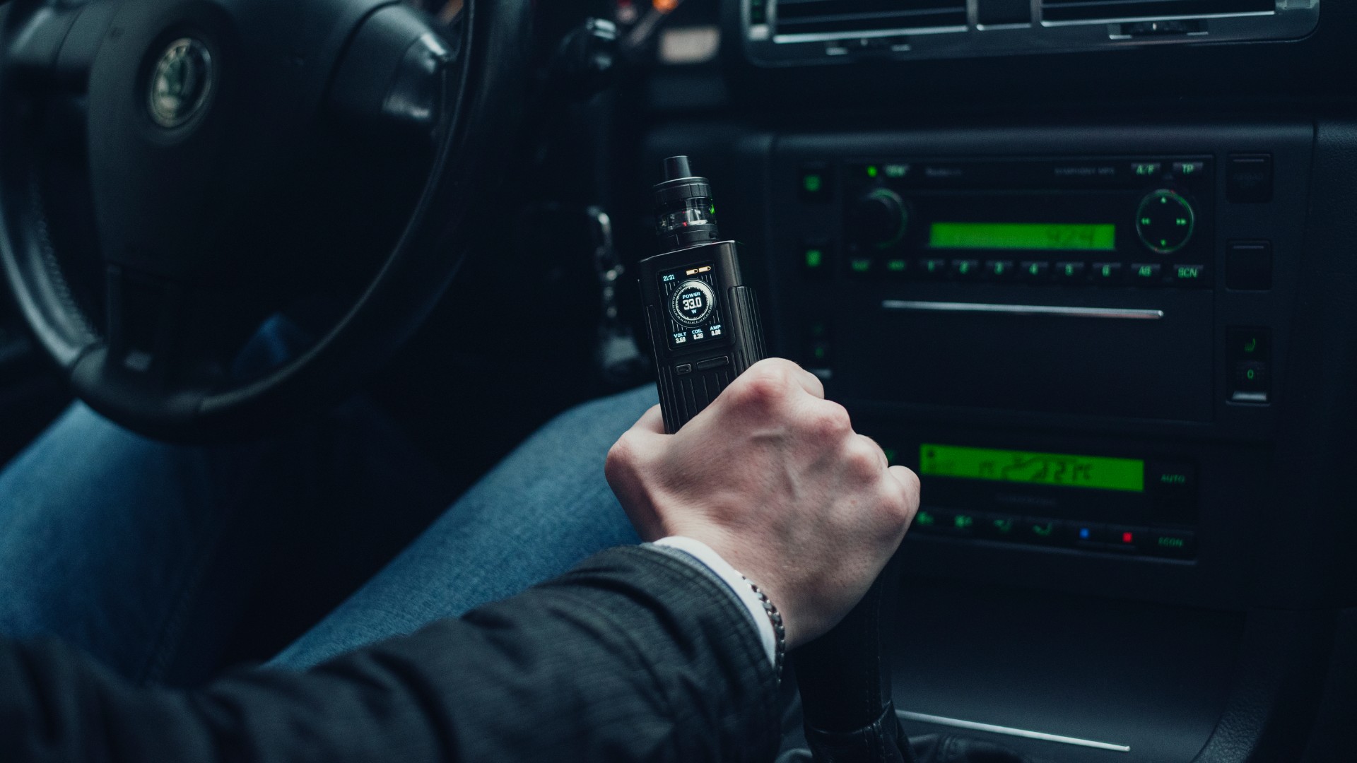 Vaping while driving