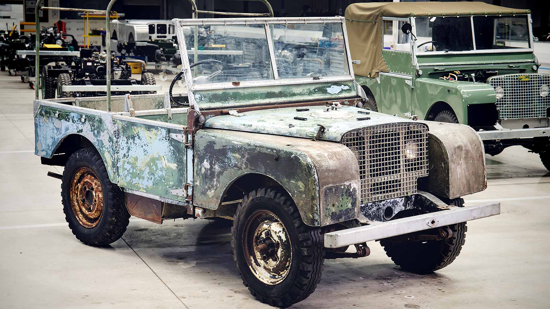 Land Rover Classic 1948 restoration