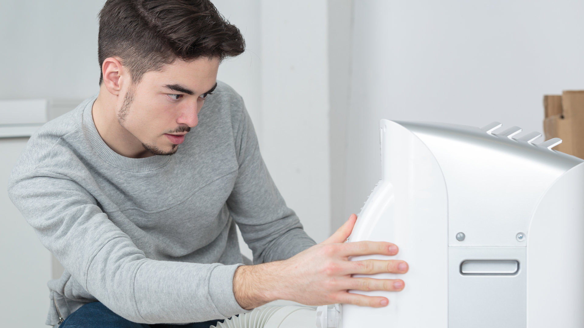 Using a dehumidifier