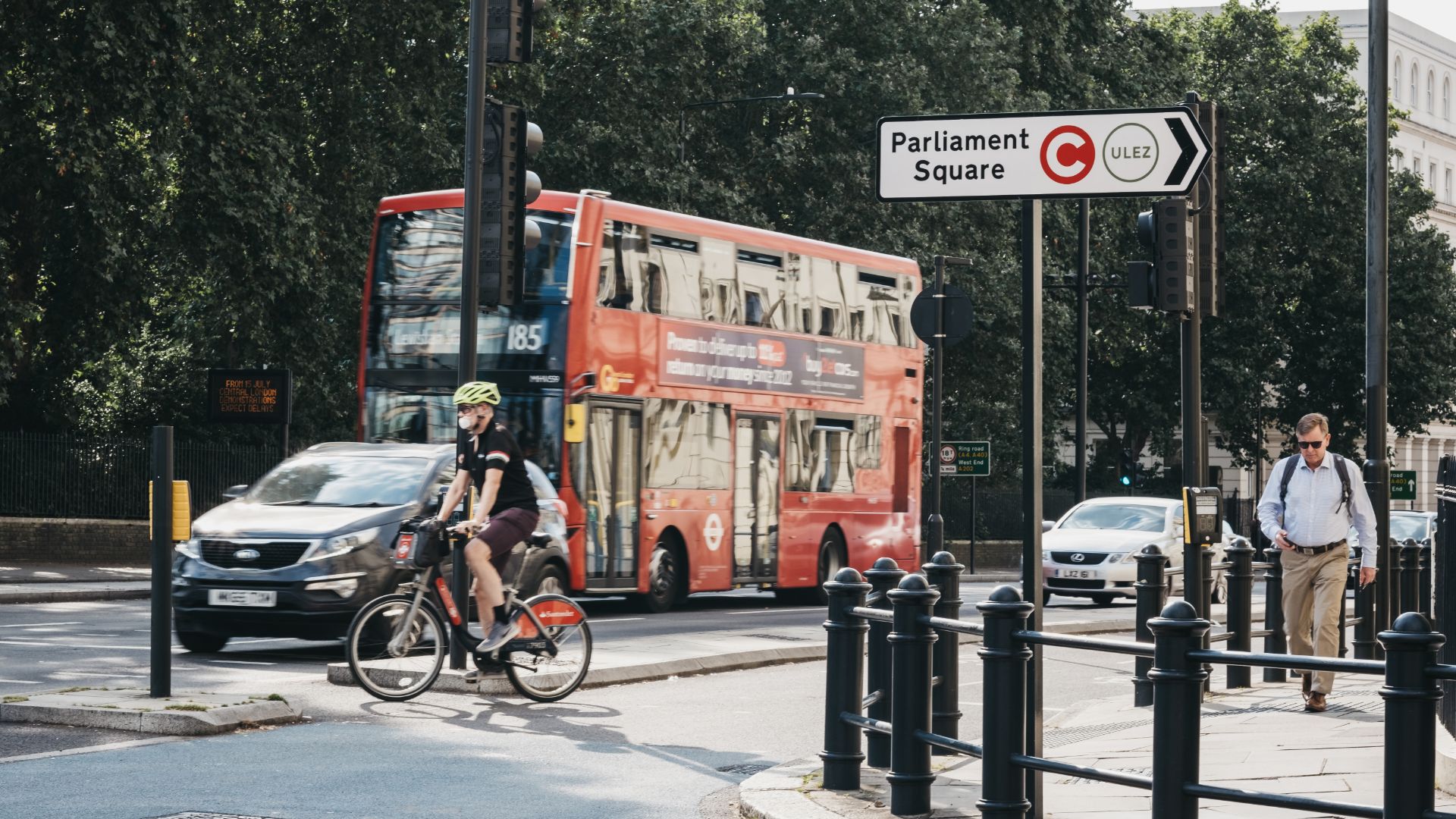 Central London 20mph speed limit