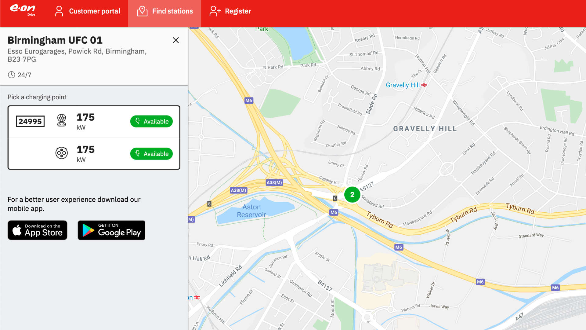 E.ON ultra-fast charging in Birmingham