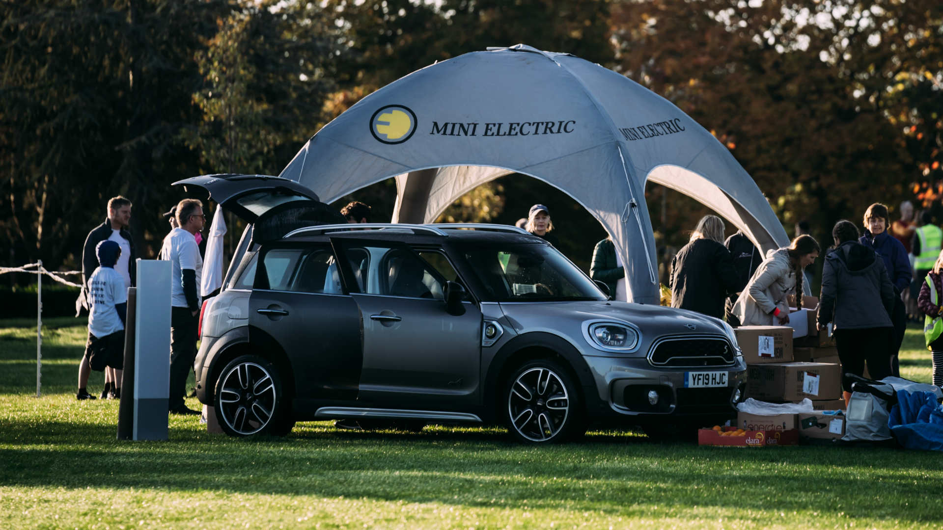 Mini Countryman at Parkrun