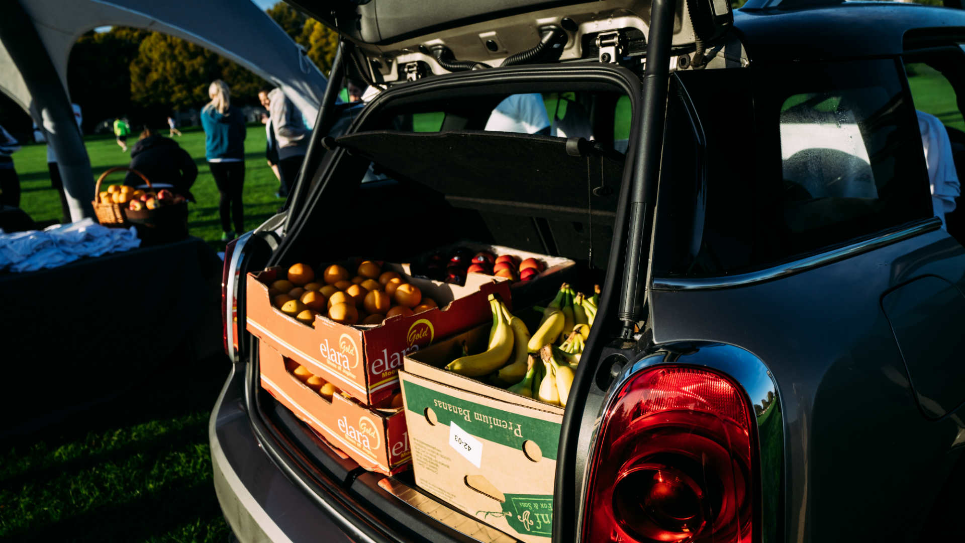 Mini Countryman boot at Parkrun