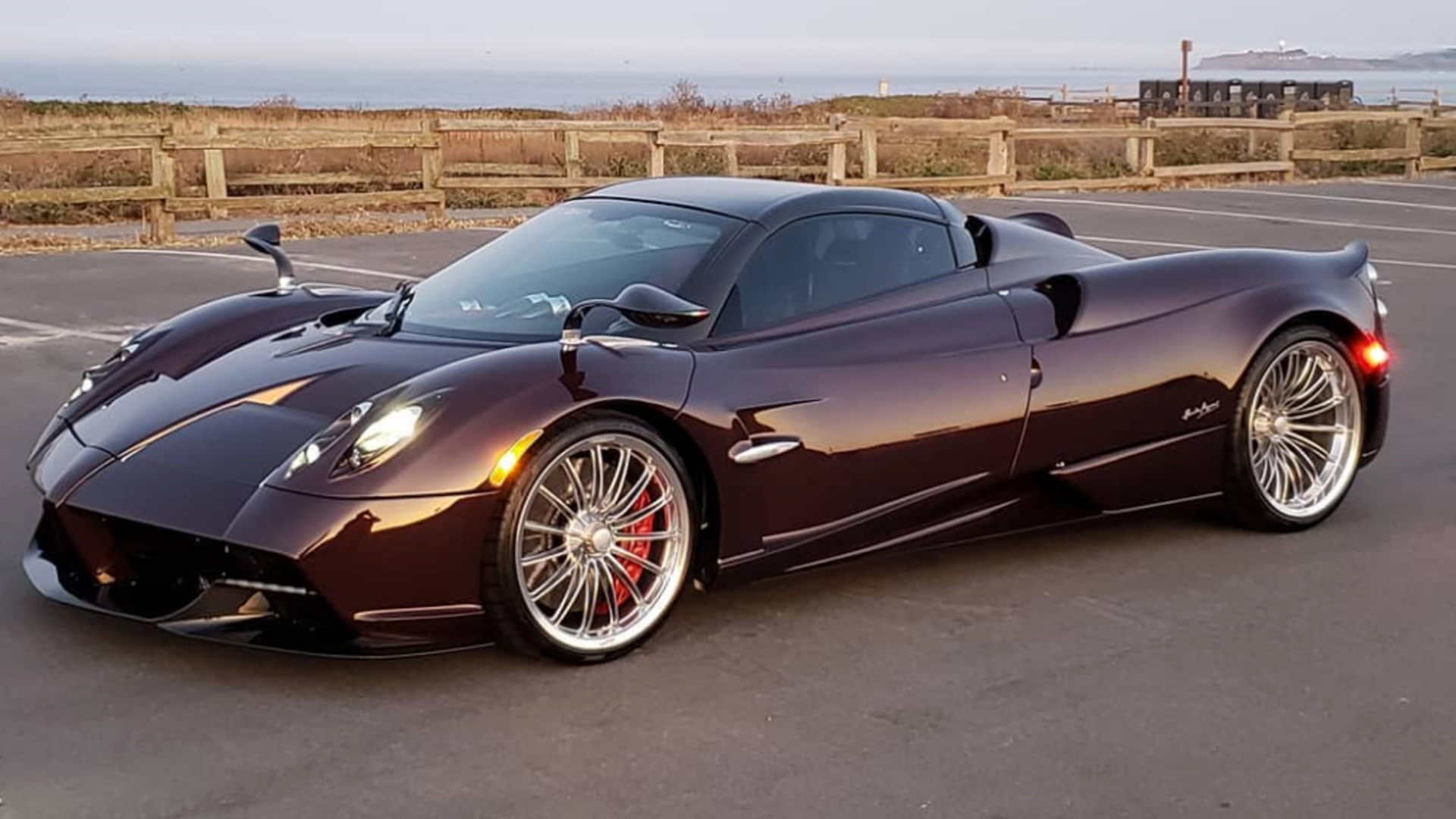 Pagani Huayra Roadster road trip