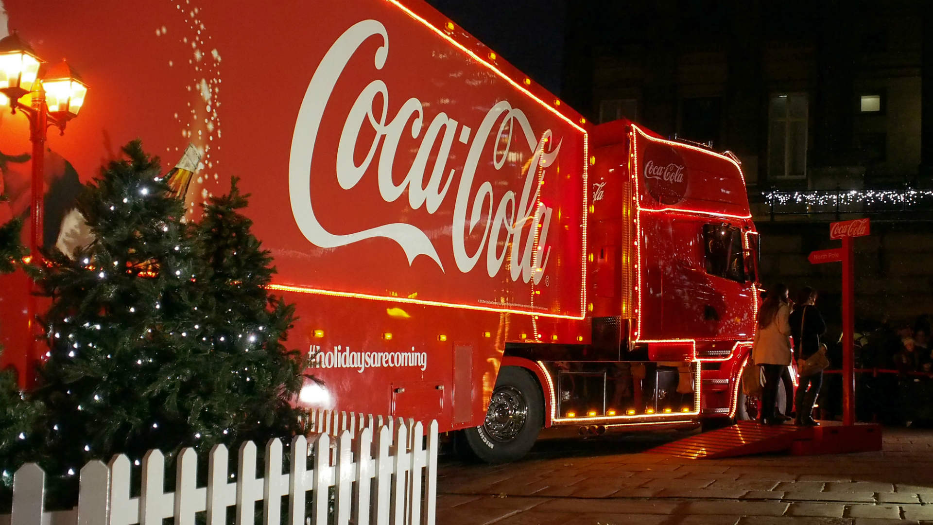 Coca-Cola Christmas lorry