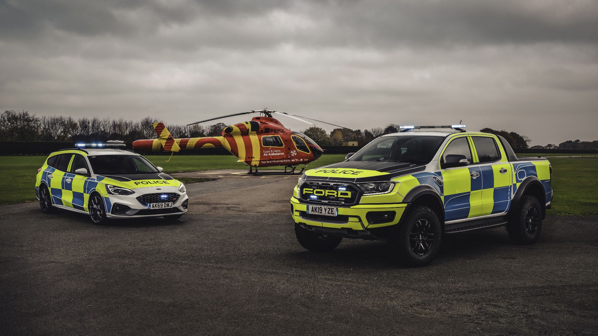 Ford Raptor police car