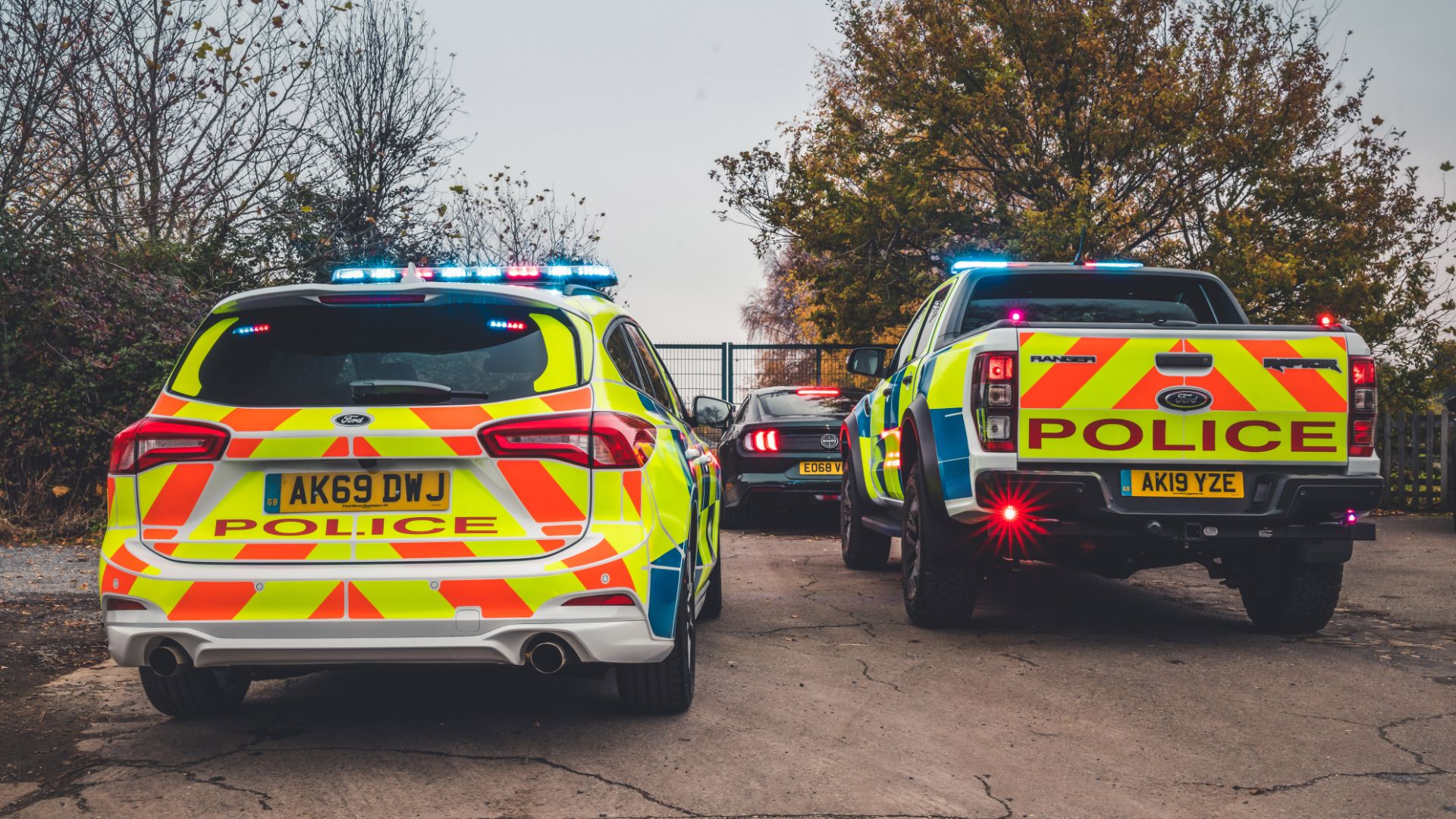 Ford Raptor police car