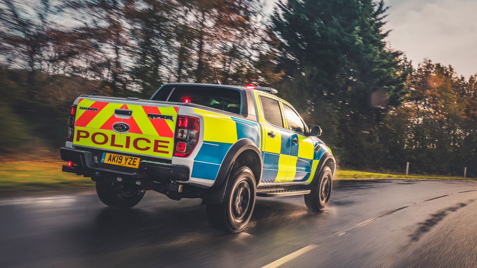 Ford Raptor police car