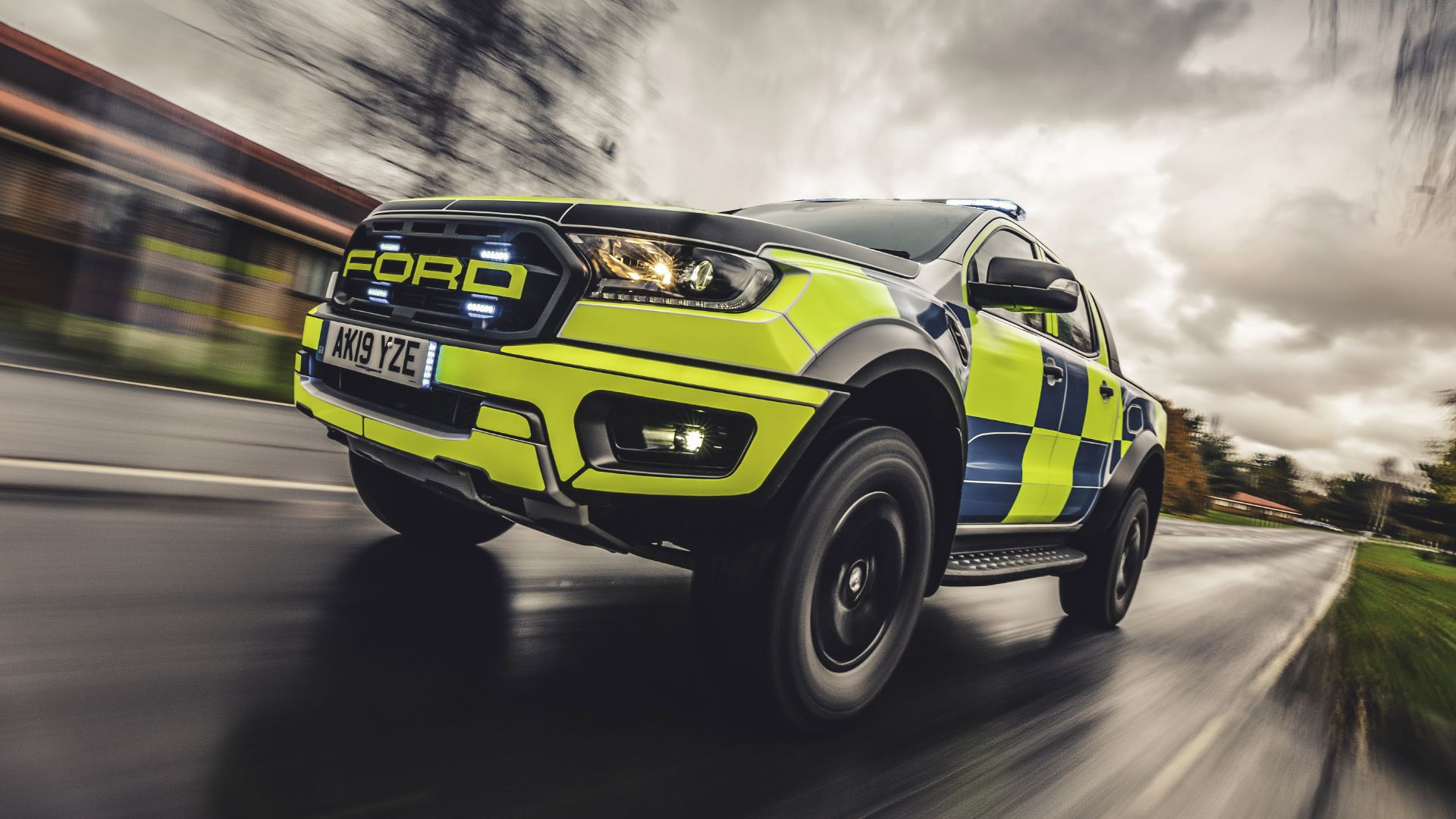 Ford Raptor police car