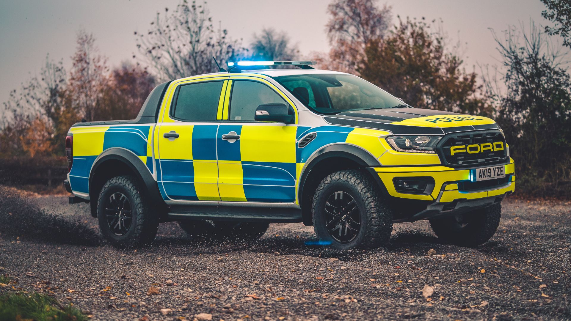 Ford Raptor police car