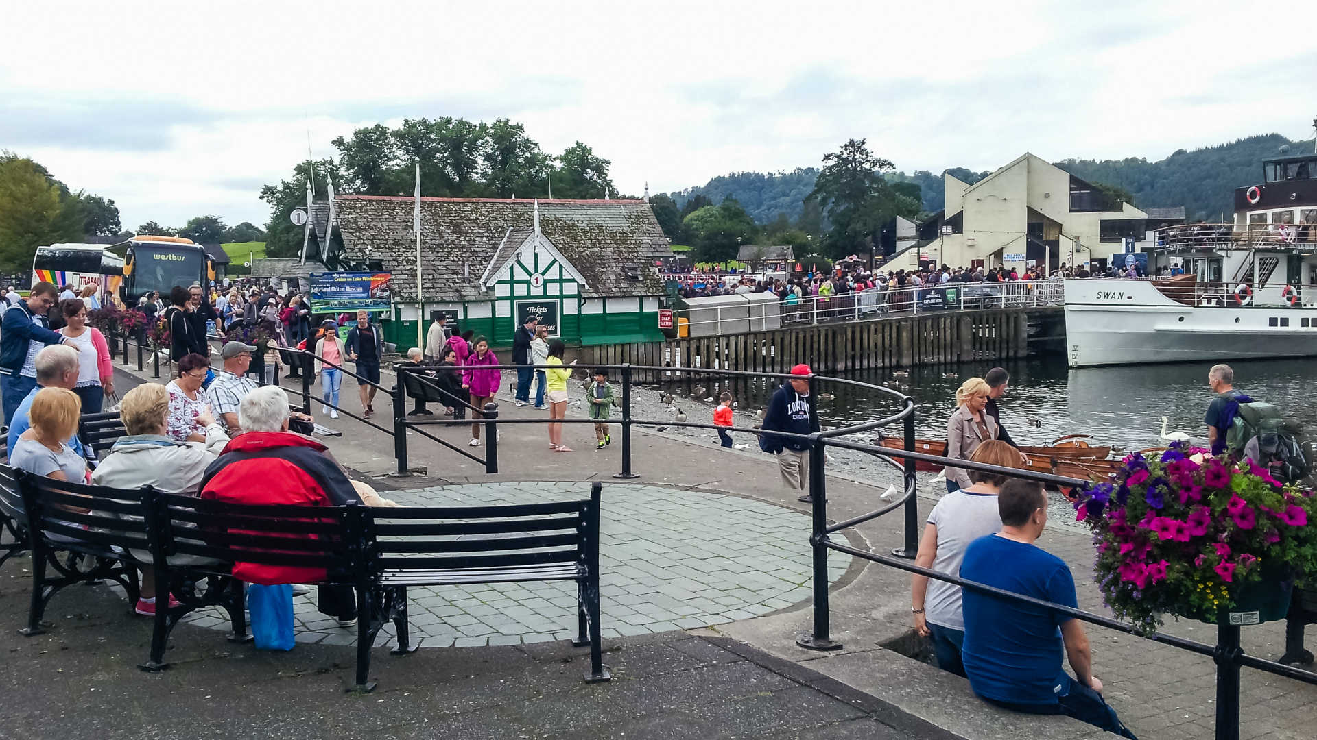 Tourists Lake District