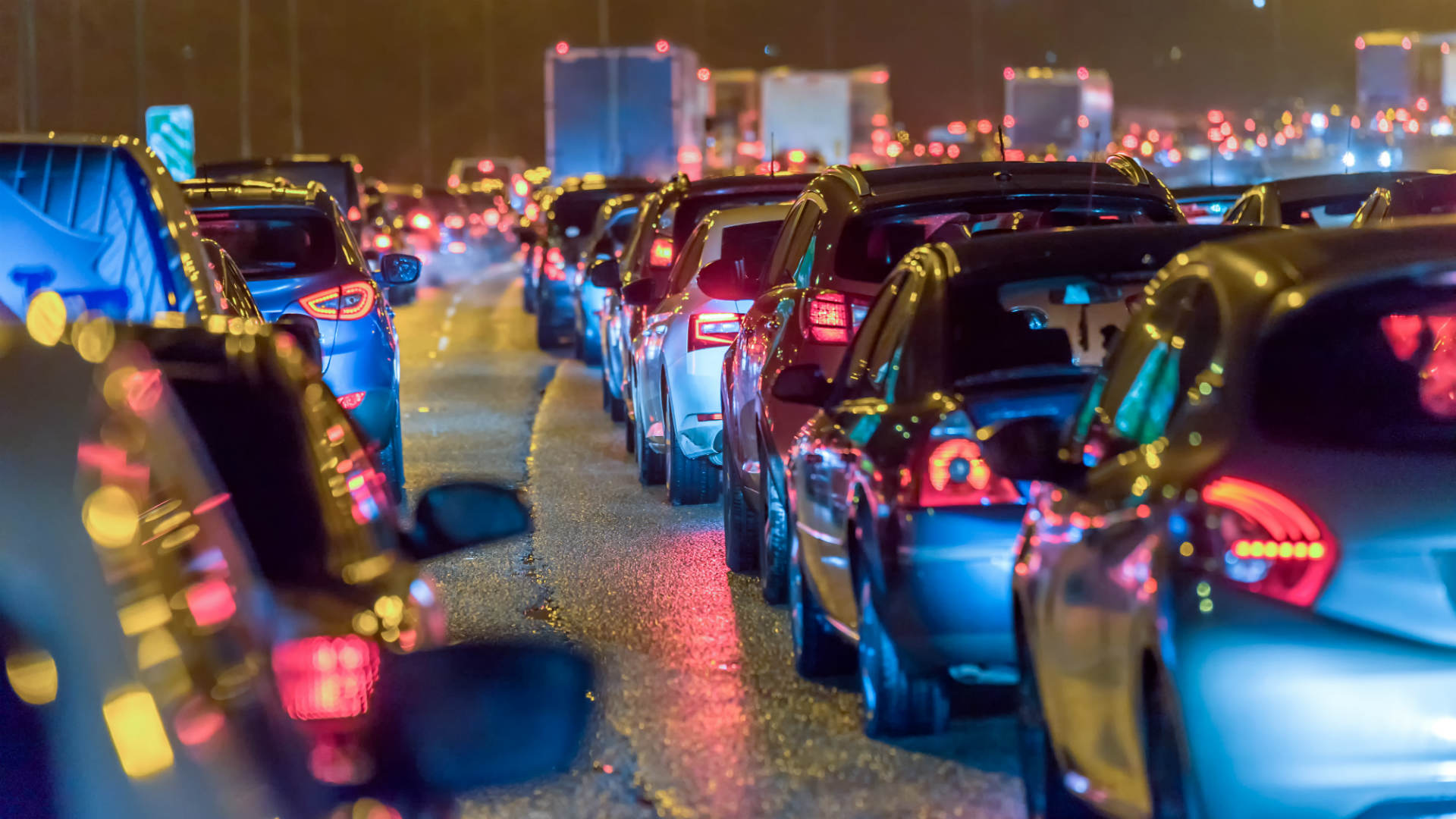 UK traffic jam