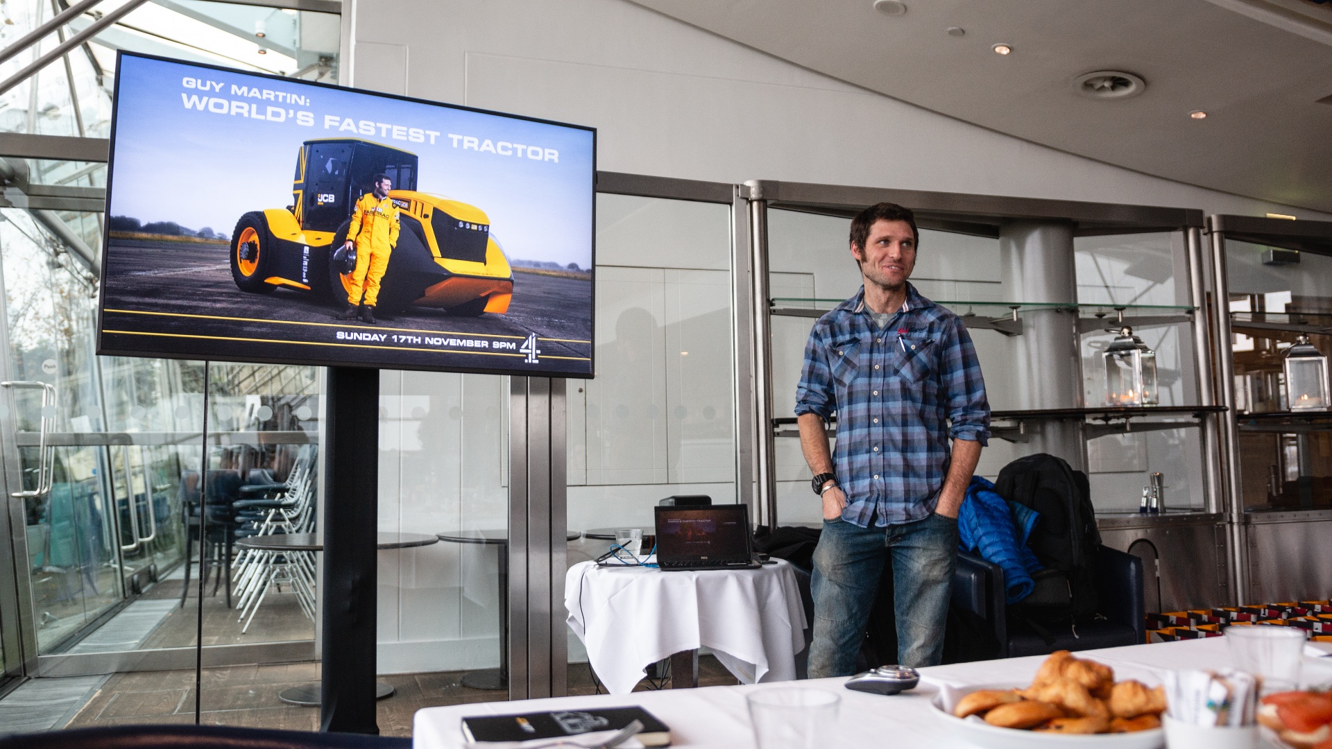 Guy Martin JCB World's Fastest Tractor