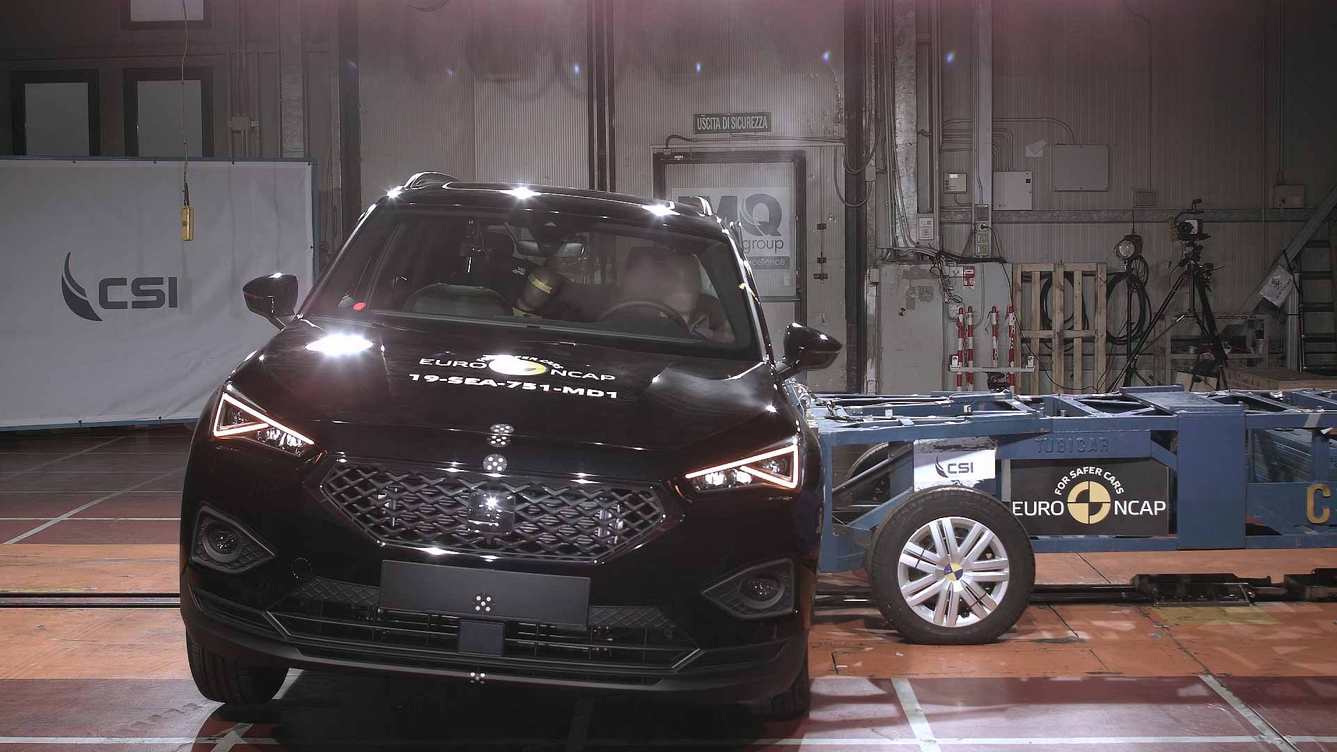 Seat Tarraco Euro NCAP crash test