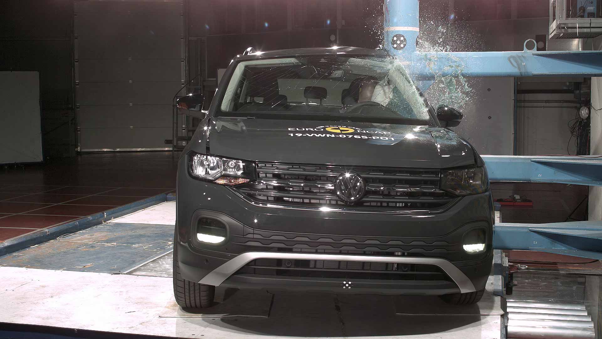 Volkswagen T-Cross Euro NCAP crash test