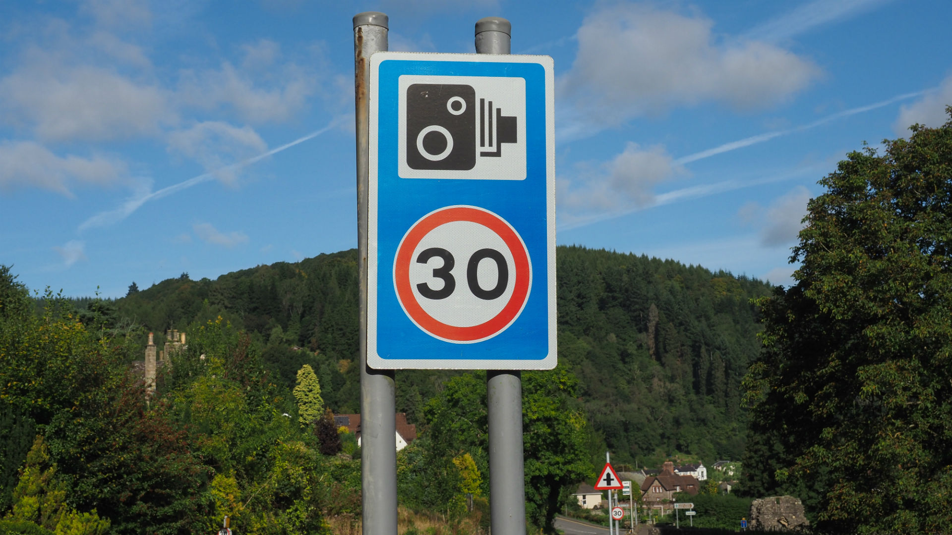 30mph sign