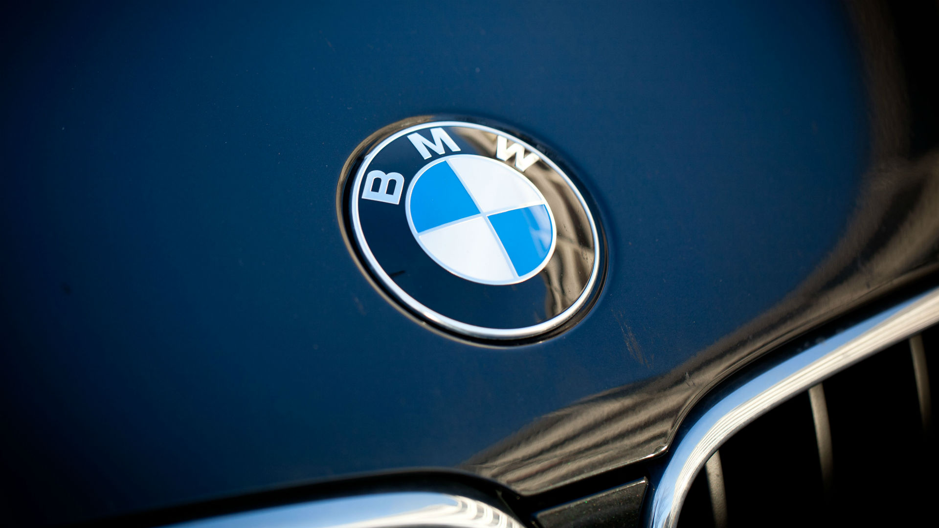 BMW bonnet badge