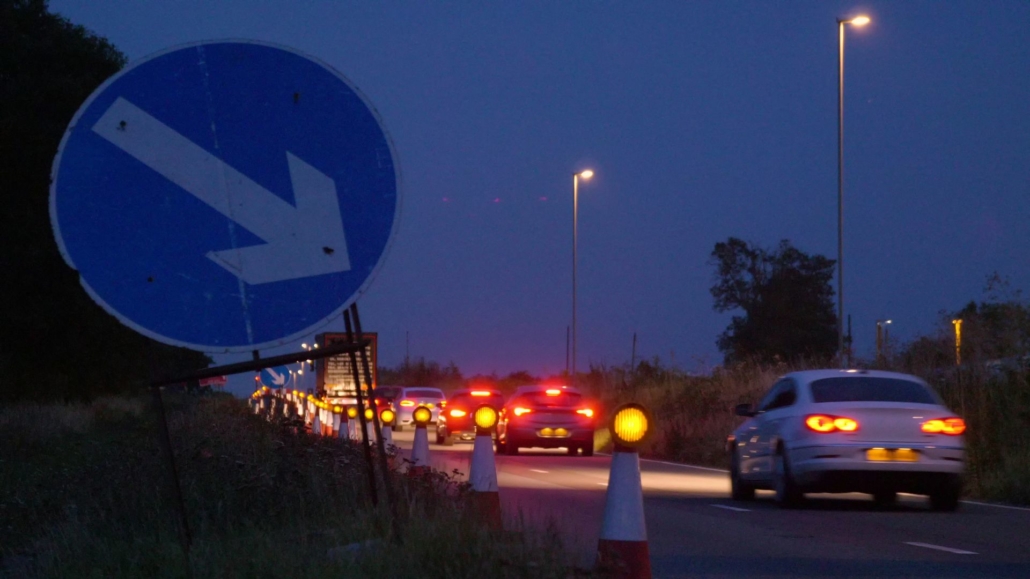 800 miles of roadworks lift for christmas