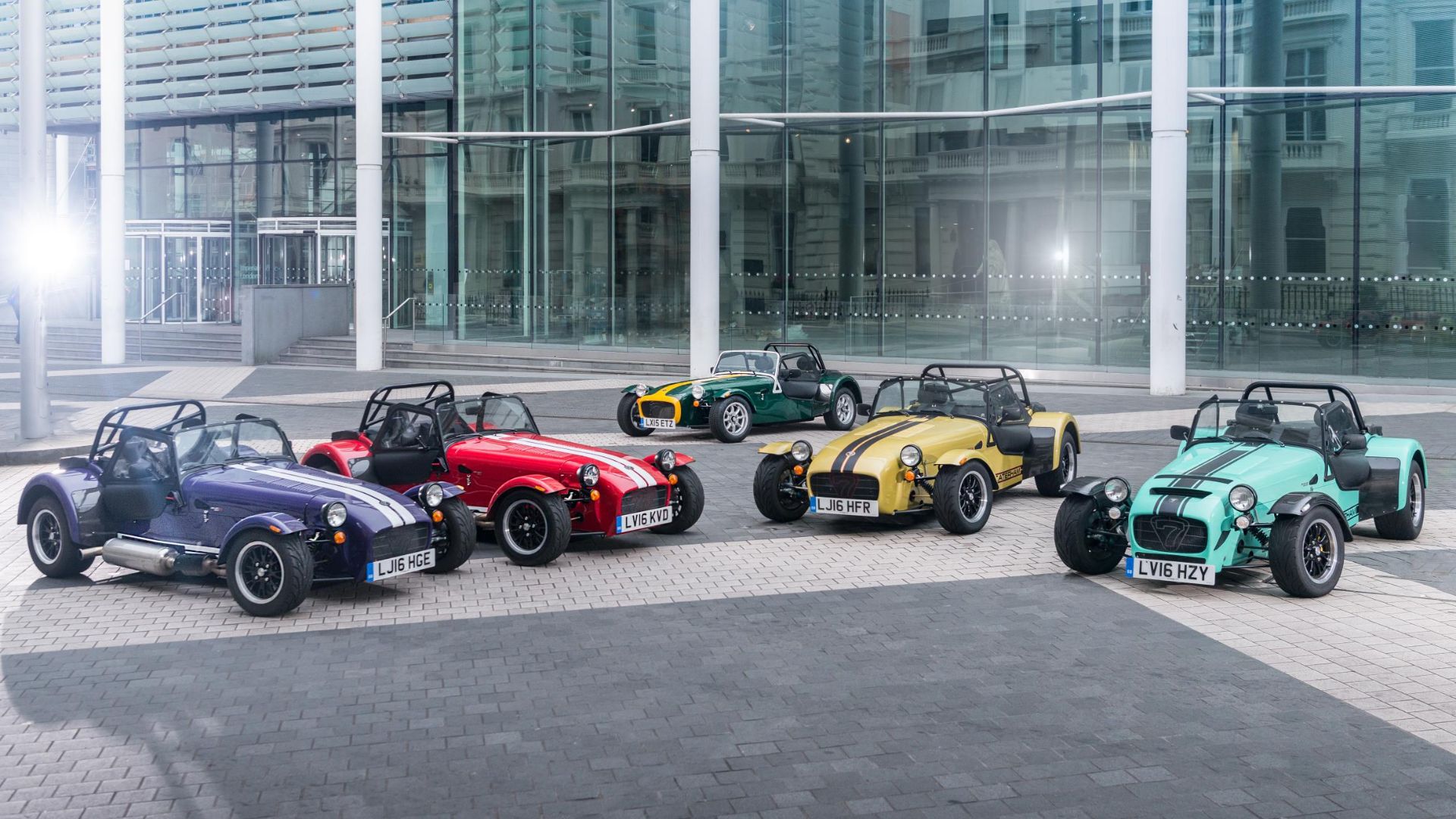 Caterham Seven configurator in 4K