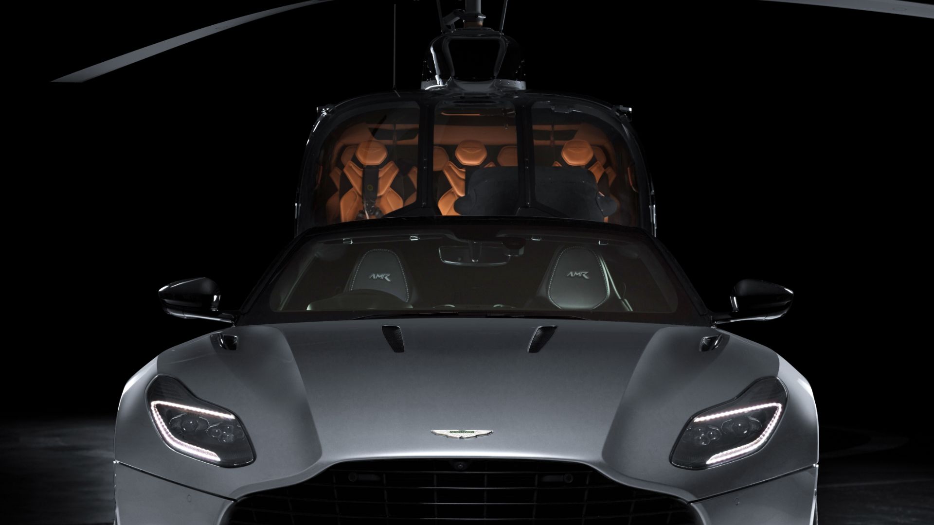 Aston Martin Airbus helicopter