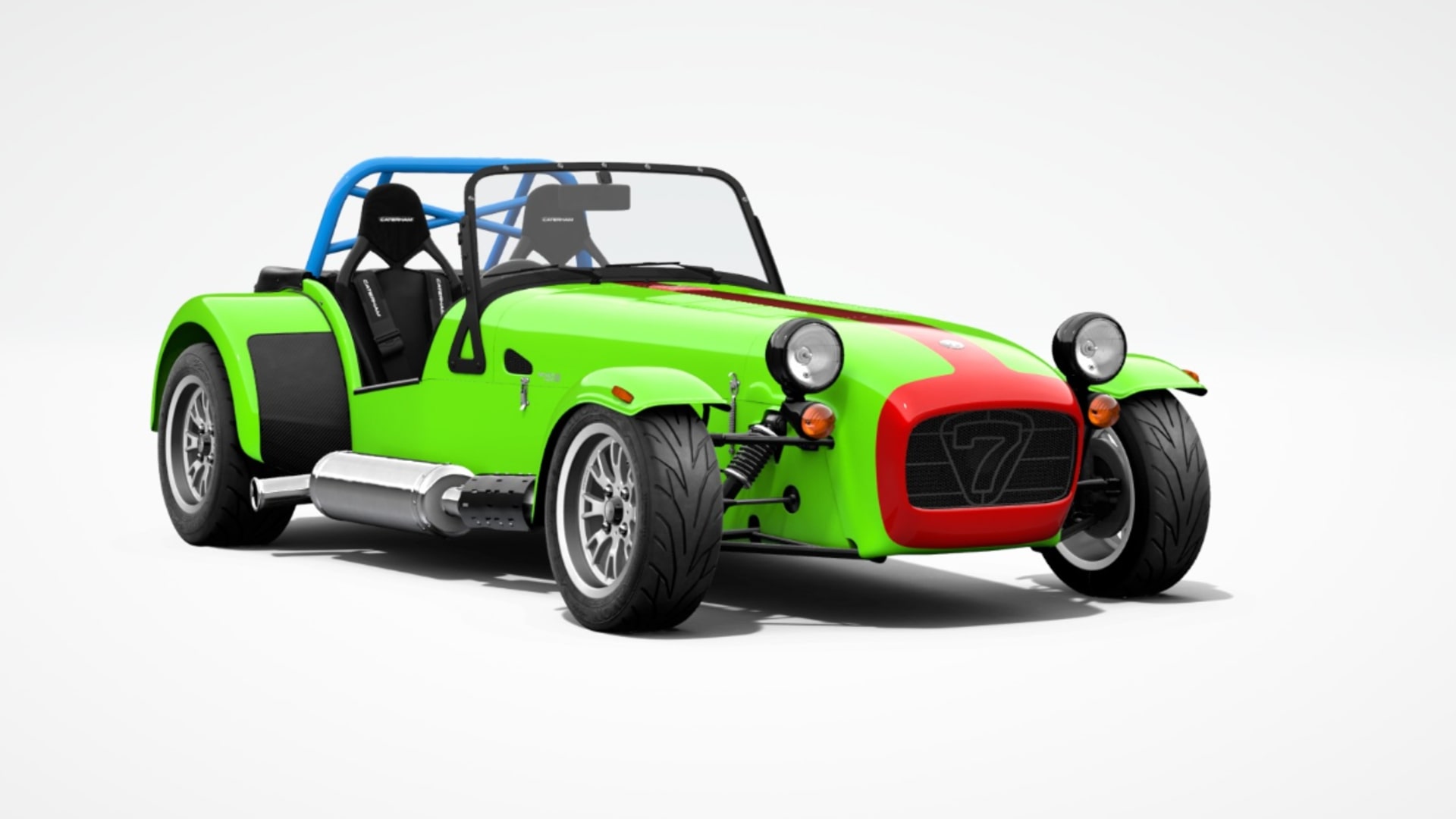 Caterham Seven configurator in 4K