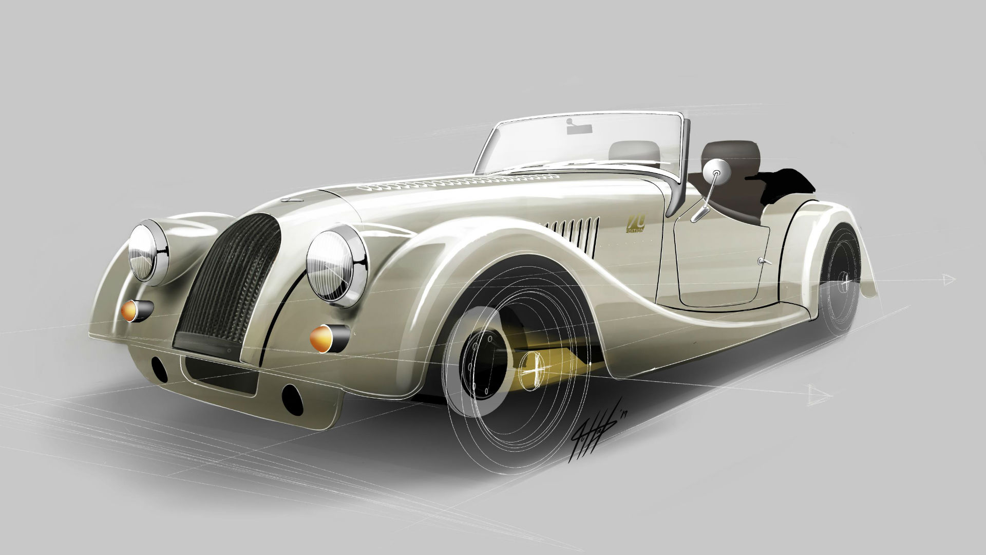 Morgan Plus 4 70th Anniversary Edition