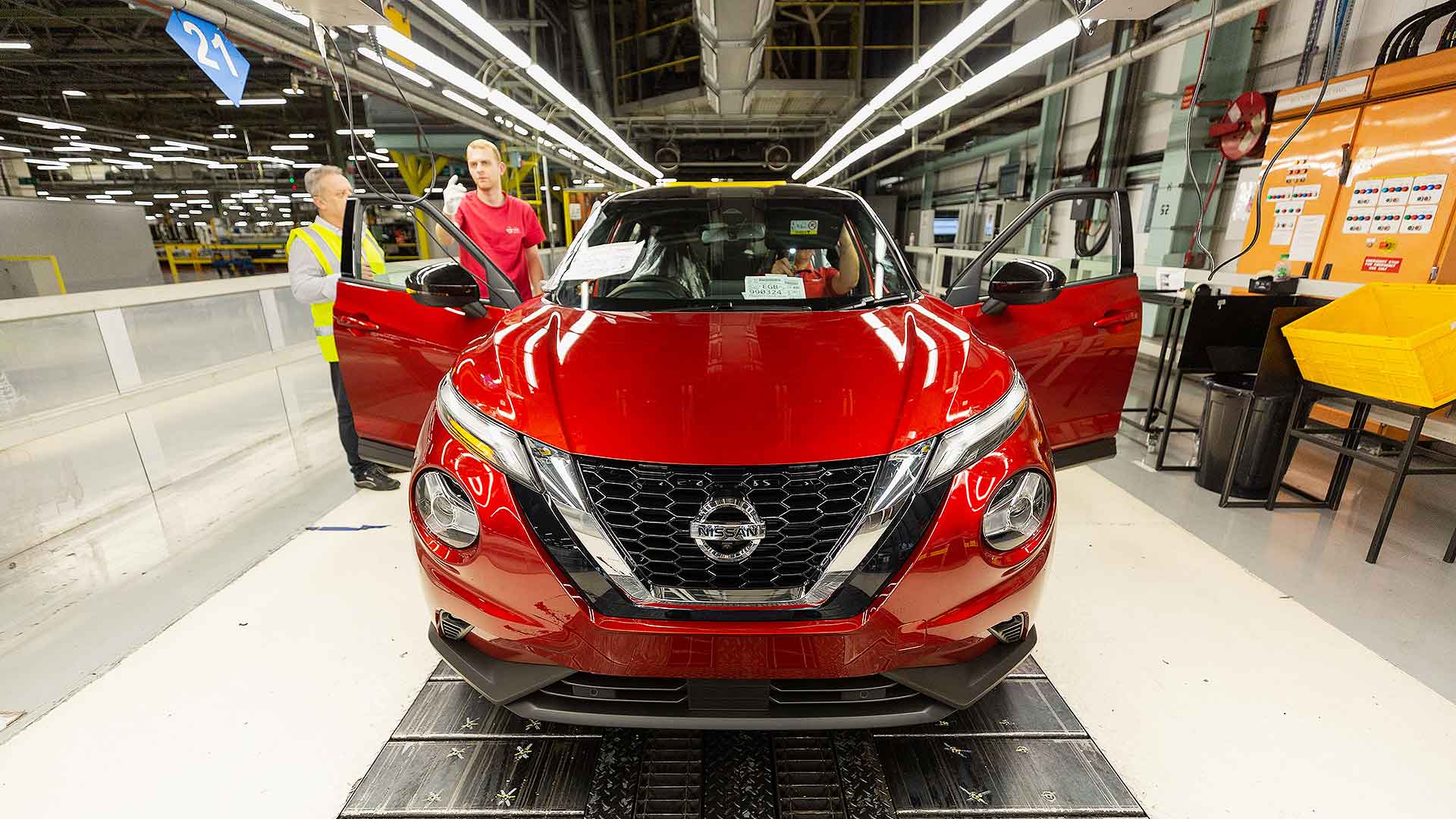 Nissan Juke production in Sunderland