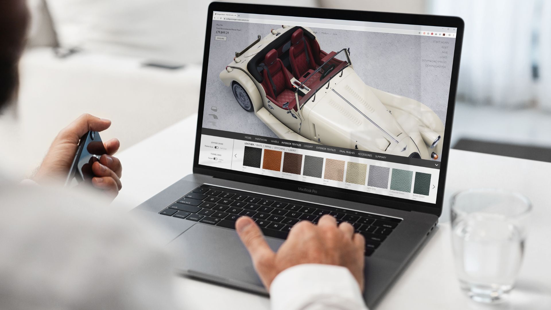 Morgan configurator released