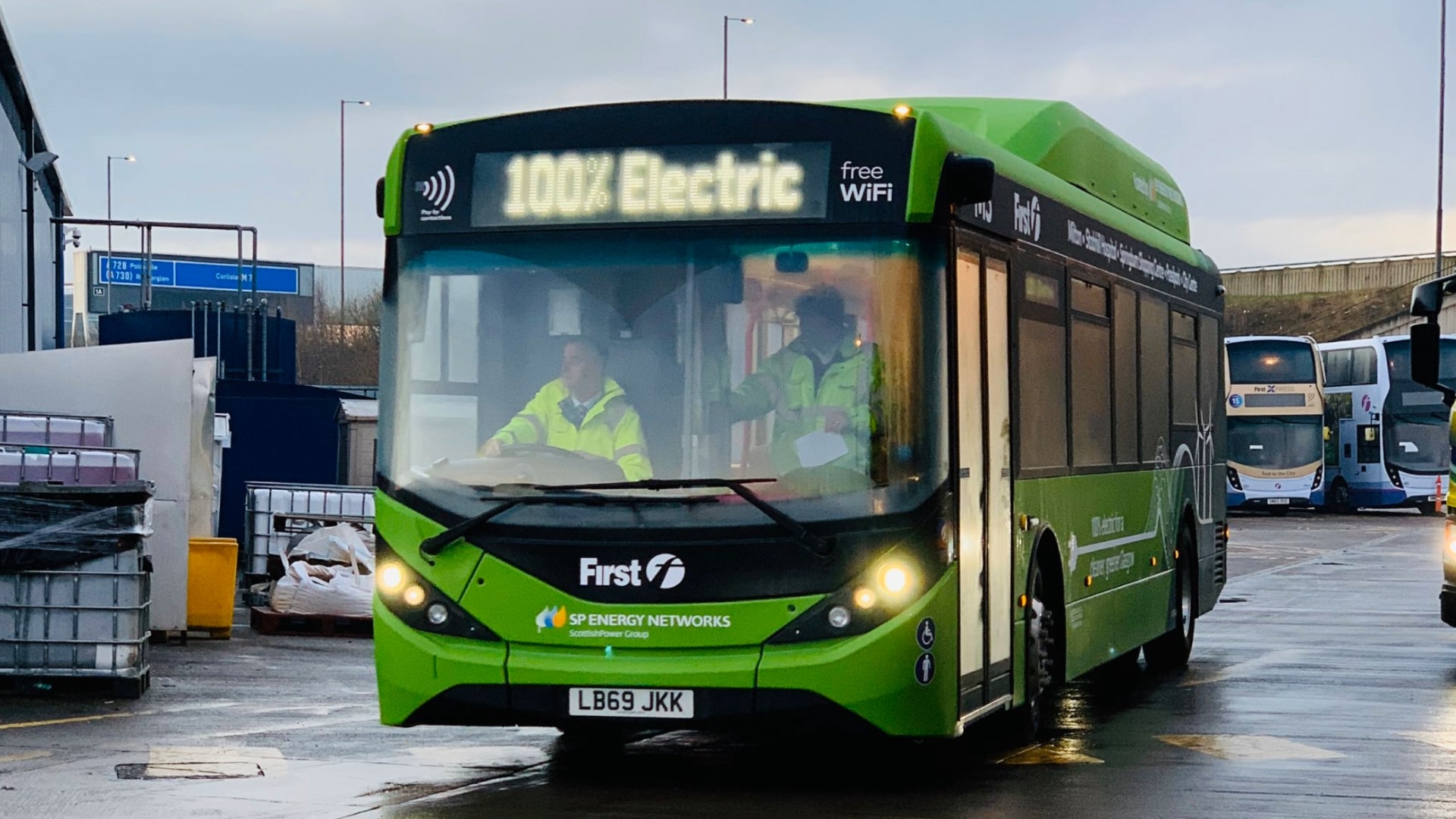 Electric buses coming to Glasgow