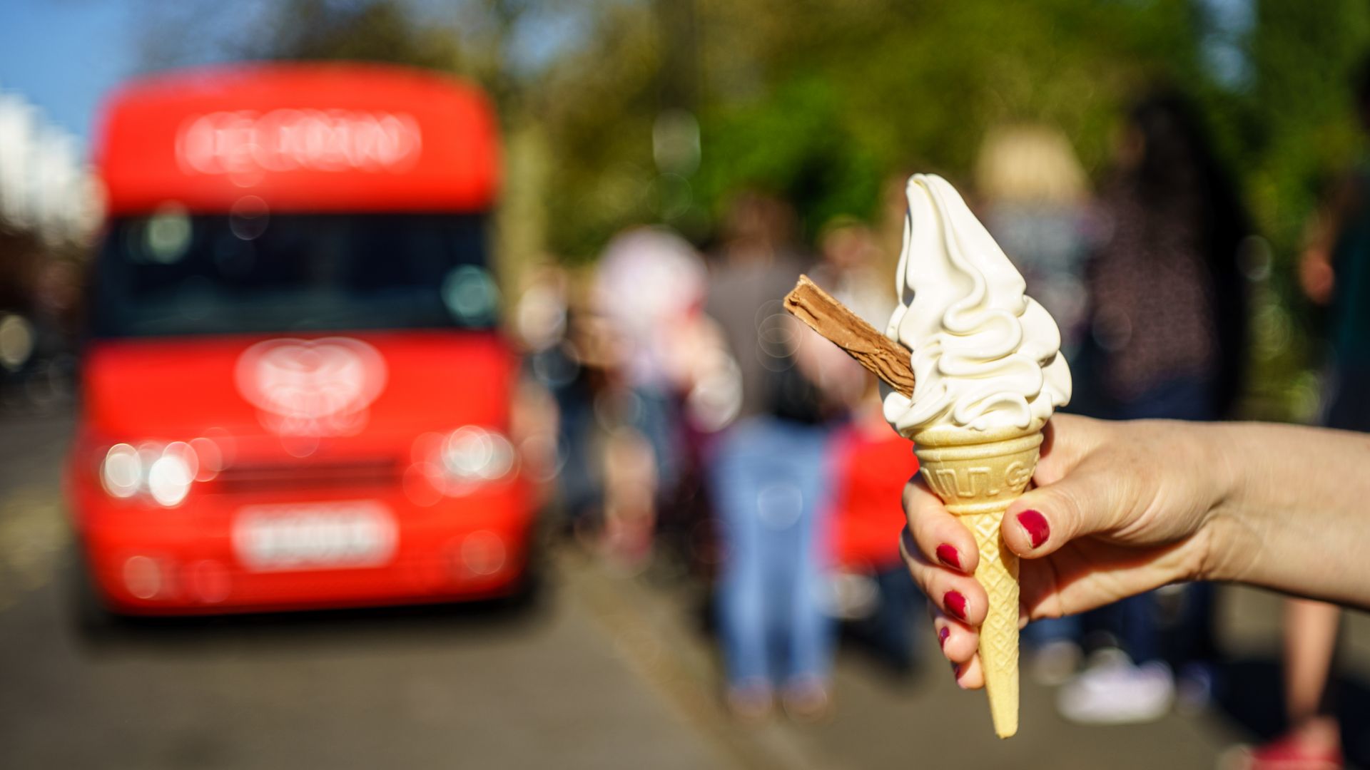 Styles Solar Van world's first electric ice cream van