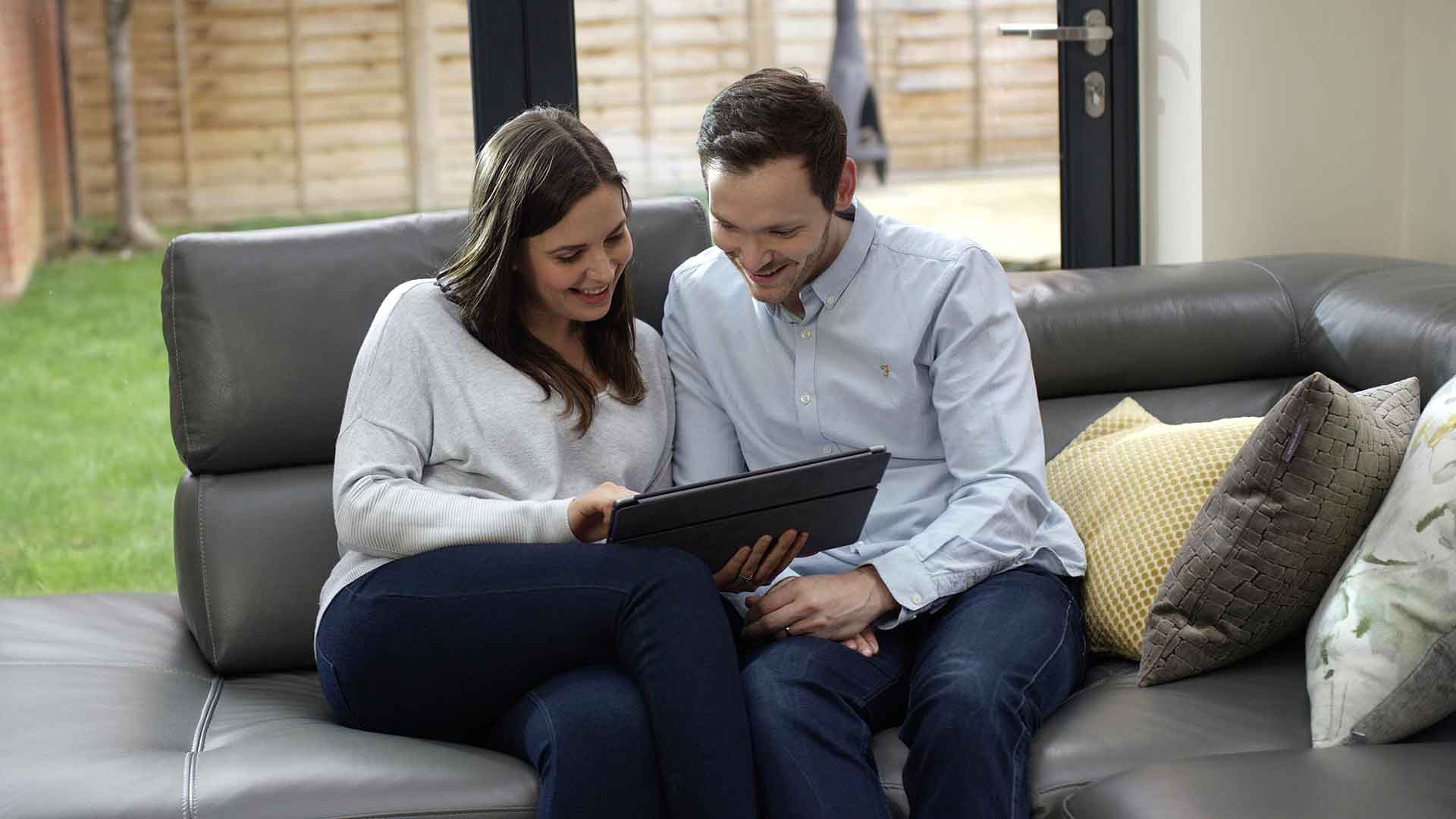 Couple searching for a used car