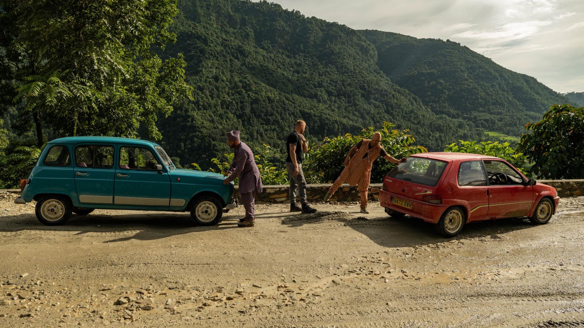 Top Gear Nepal cars on display during February half term