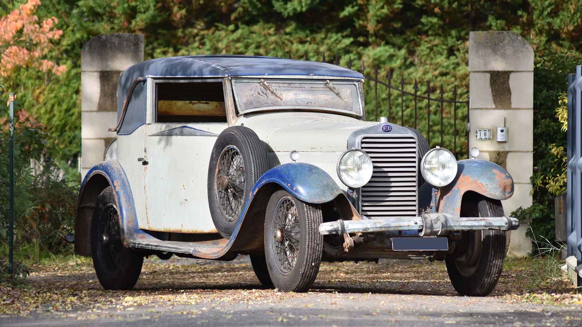 1929 Delage DM Faux-Cabriolet par Autobineau