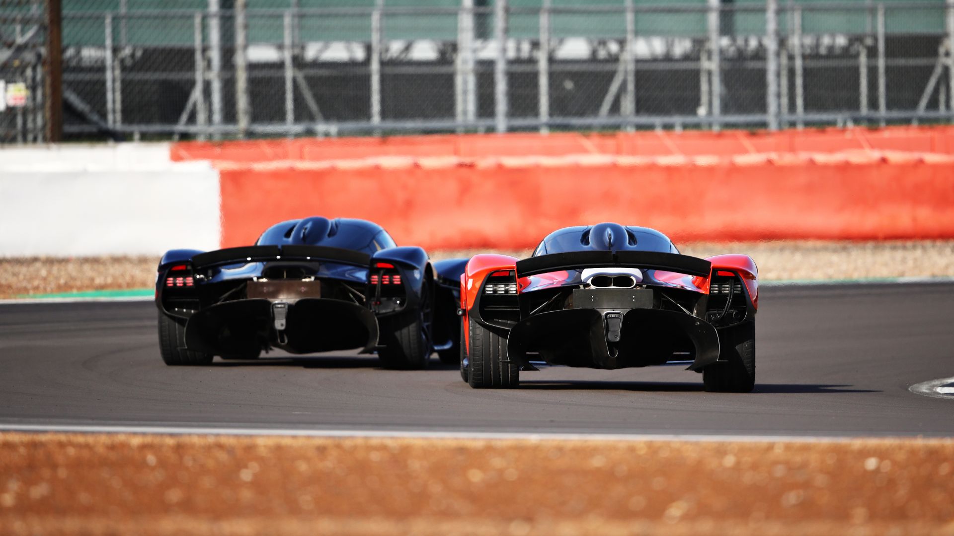 Aston Martin Valkyrie prototypes tested by F1 drivers at Silverstone