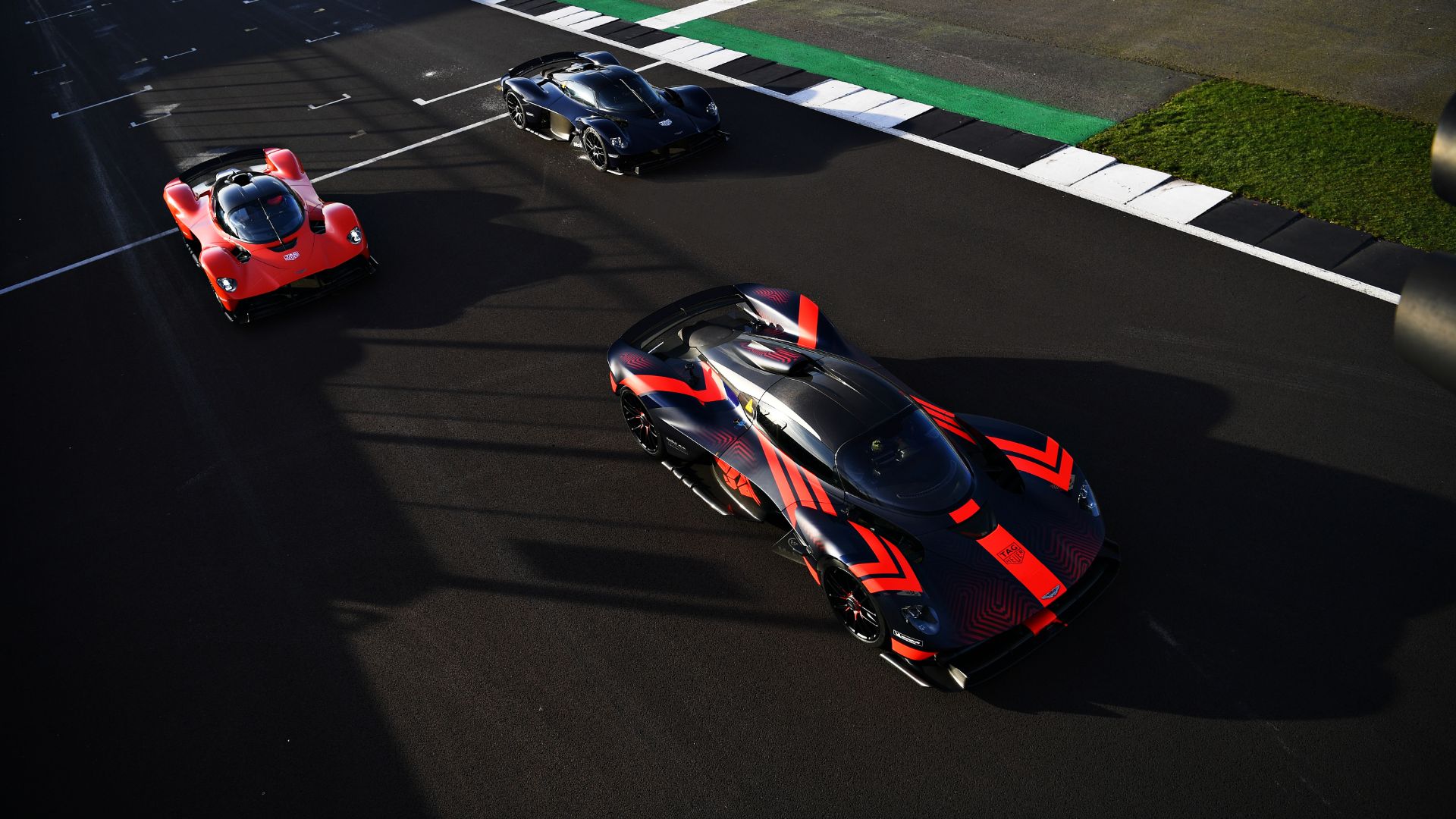 Aston Martin Valkyrie prototypes tested by F1 drivers at Silverstone