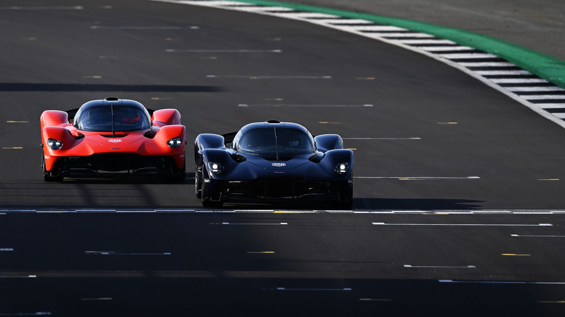 Aston Martin Valkyrie prototypes tested by F1 drivers at Silverstone