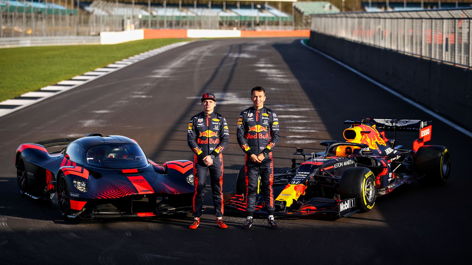 Aston Martin Valkyrie prototypes tested by F1 drivers at Silverstone