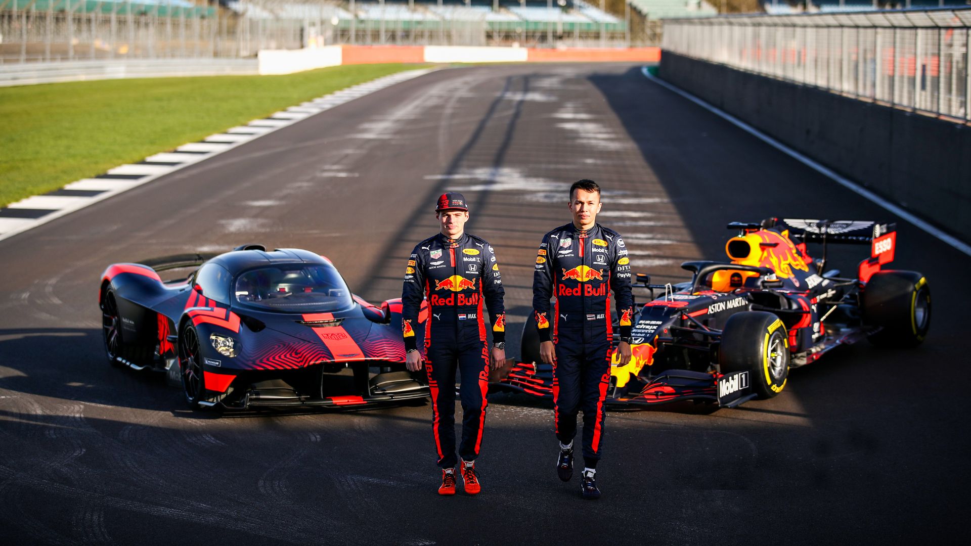 Aston Martin Valkyrie prototypes tested by F1 drivers at Silverstone