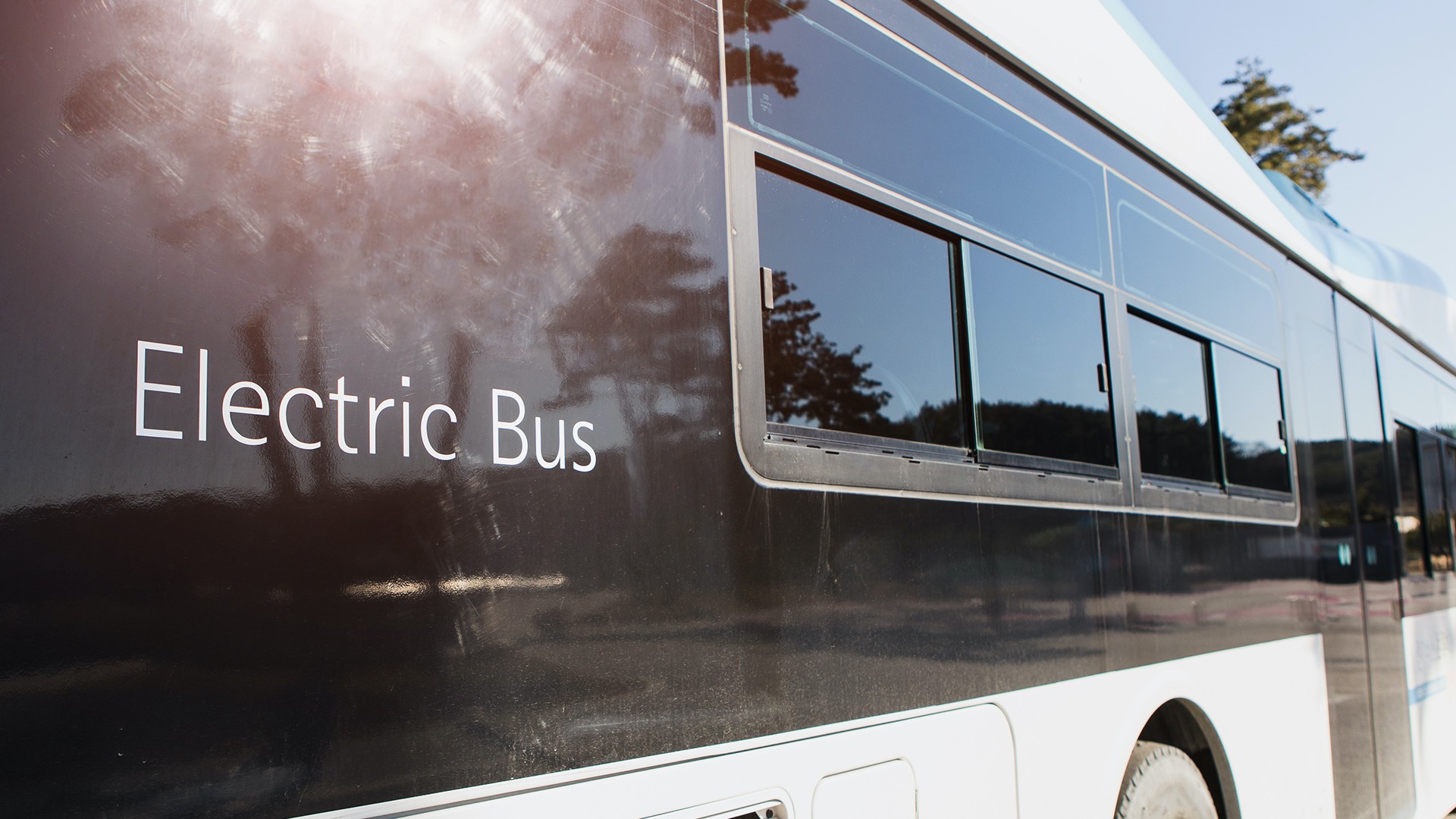 Electric bus town in UK