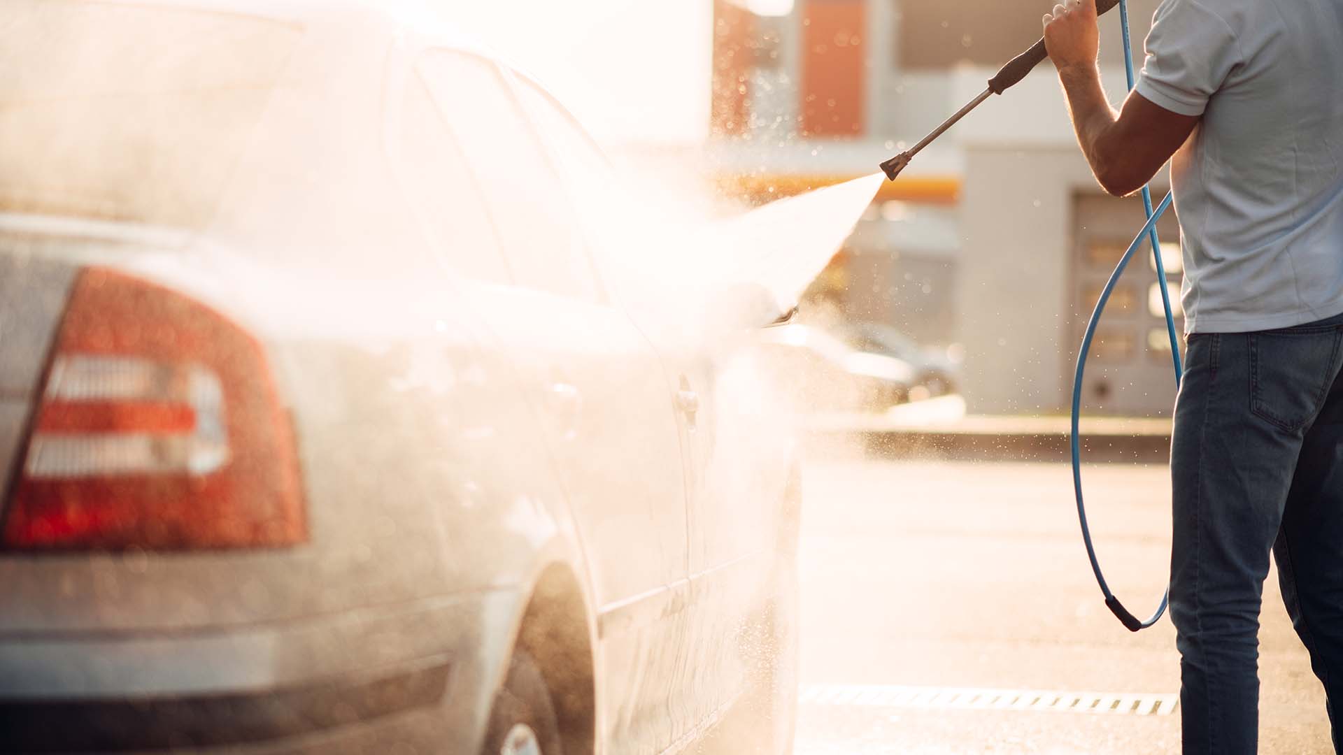 Hand car washing action needed