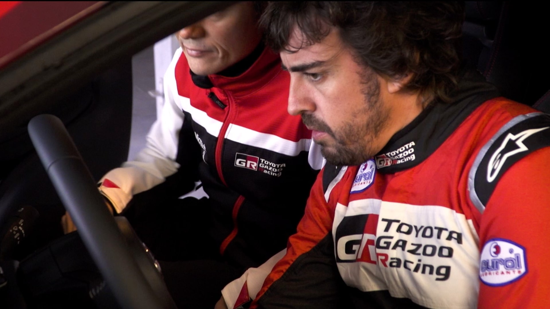 Fernando Alonso drives the new Toyota Yaris GR