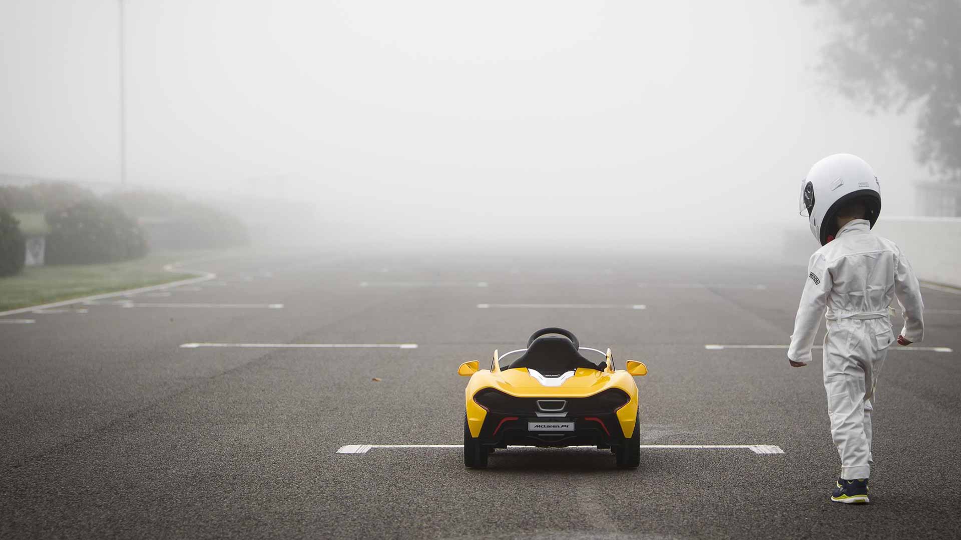 Very young McLaren fan