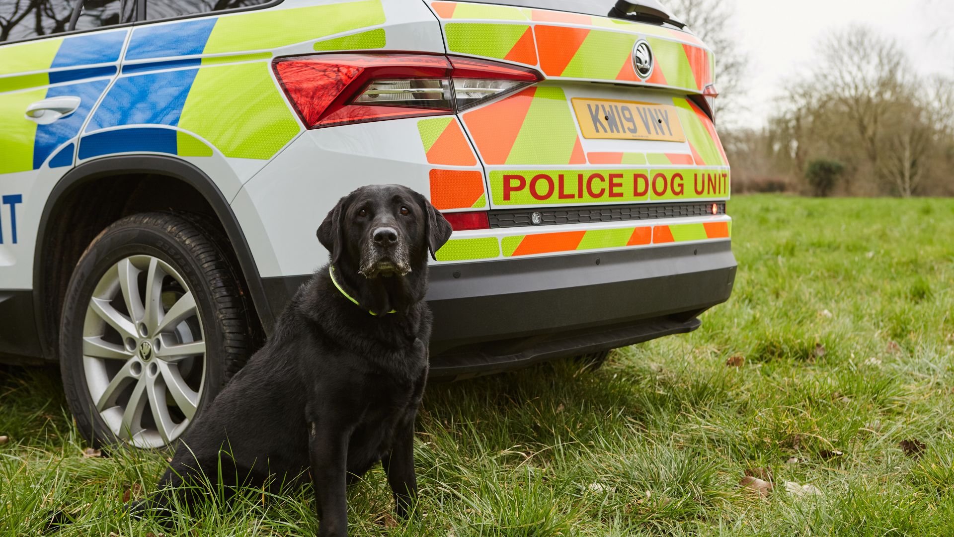 Skoda Kodiaq joins police dog fleet