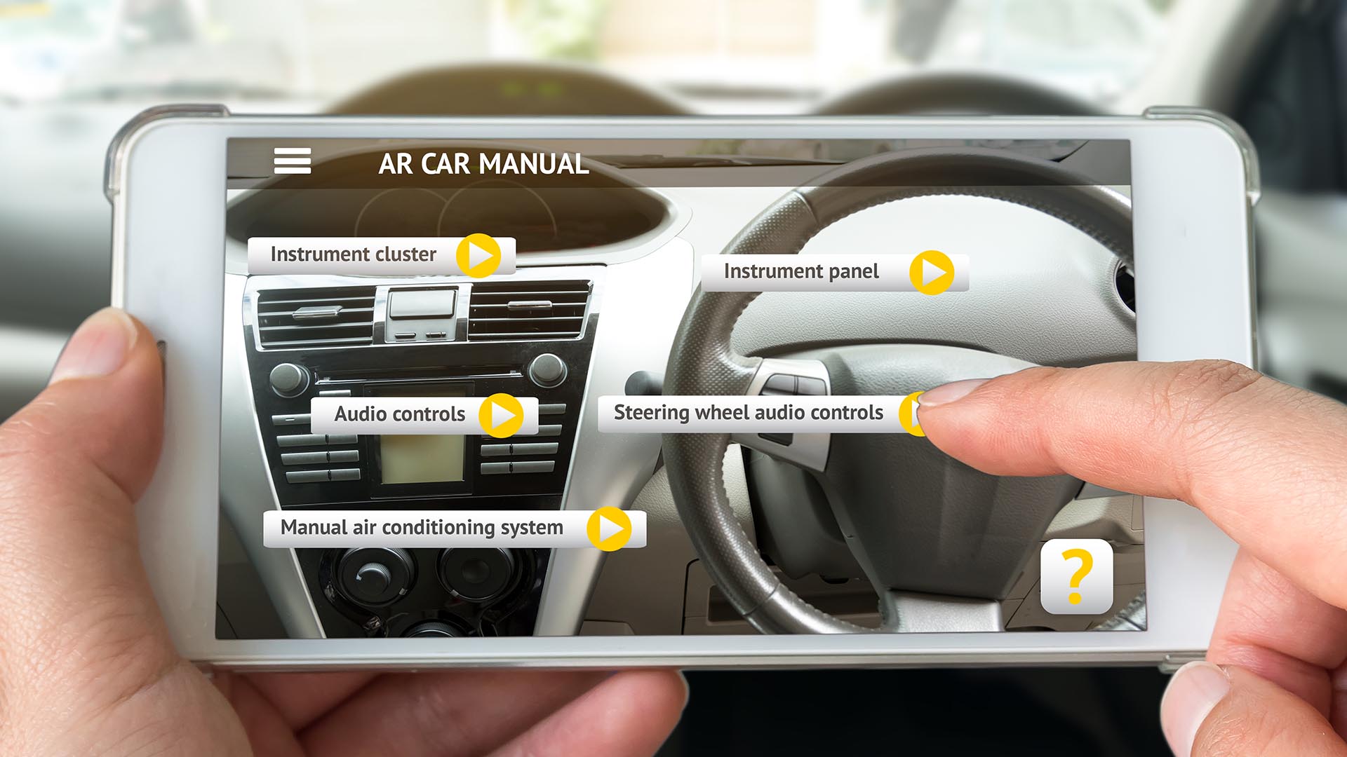 AR car manual