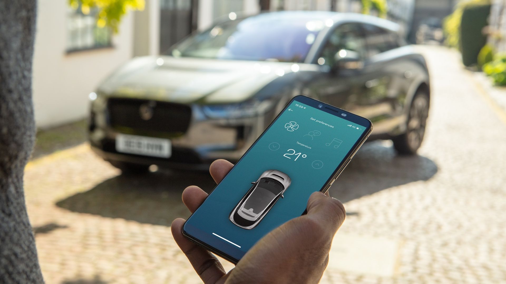 Jaguar I-Pace chauffeur service London