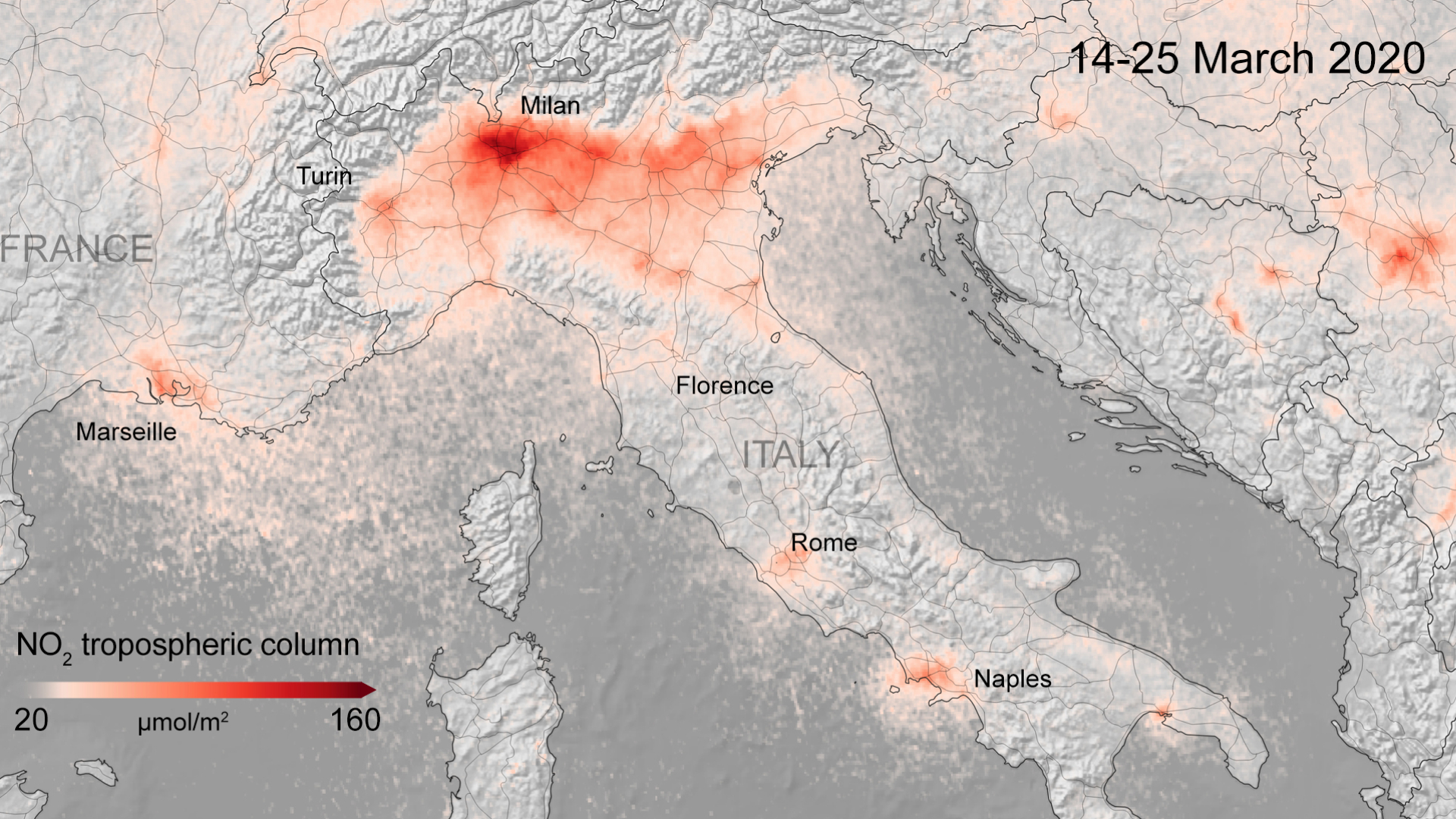 Coronavirus lockdowns cause drop in emissions across the world