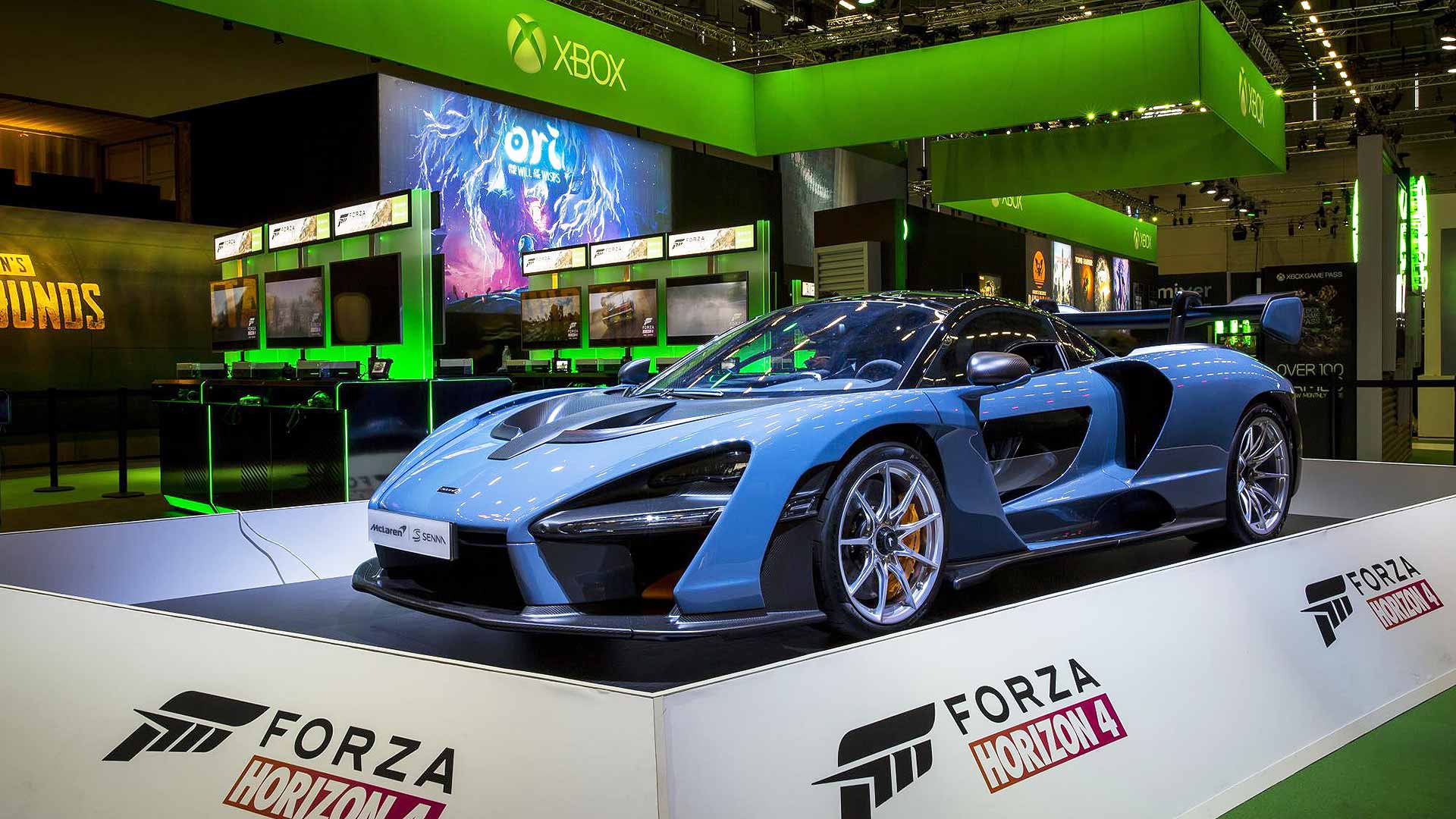 McLaren Senna in Forza Horizon 4 Xbox video game