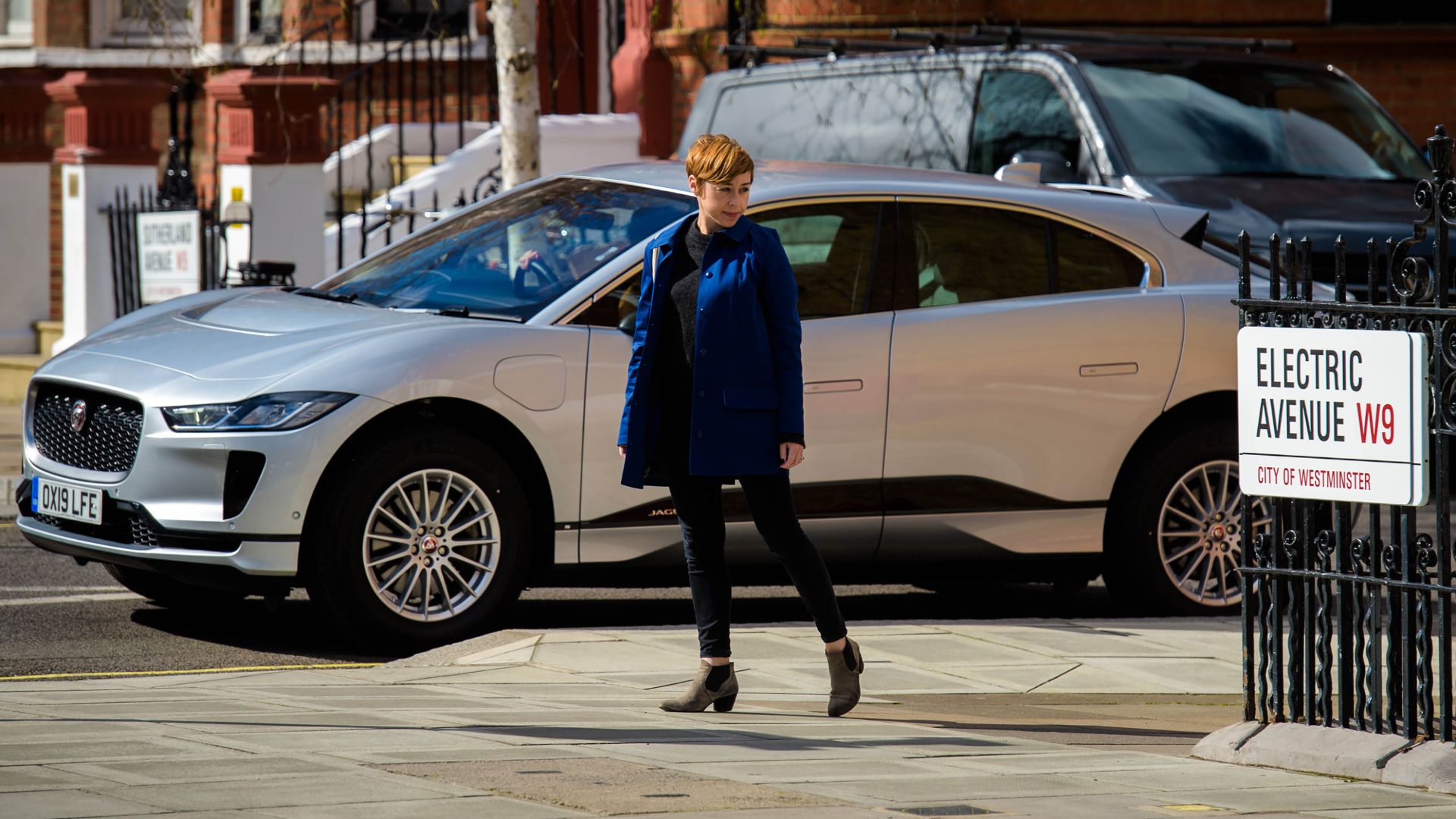 'Electric avenue' opens in london with full street lamp car charging conversion