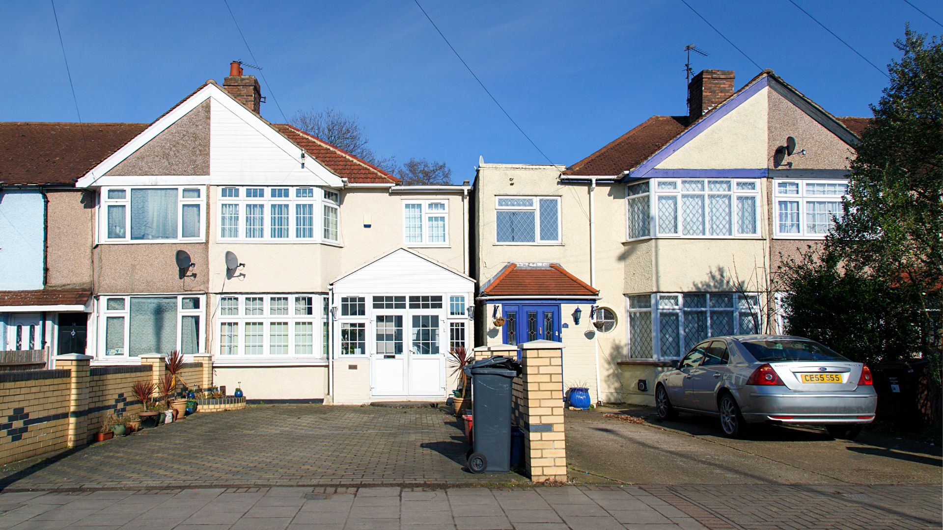 Resident parking and parking in front of your driveway